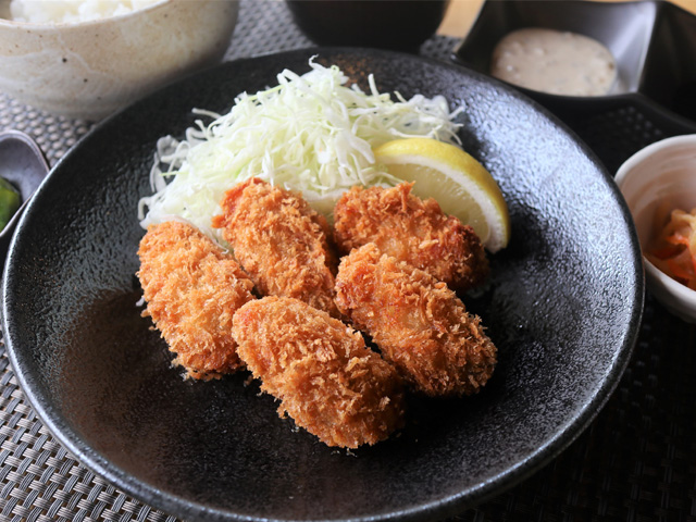 カキフライ定食